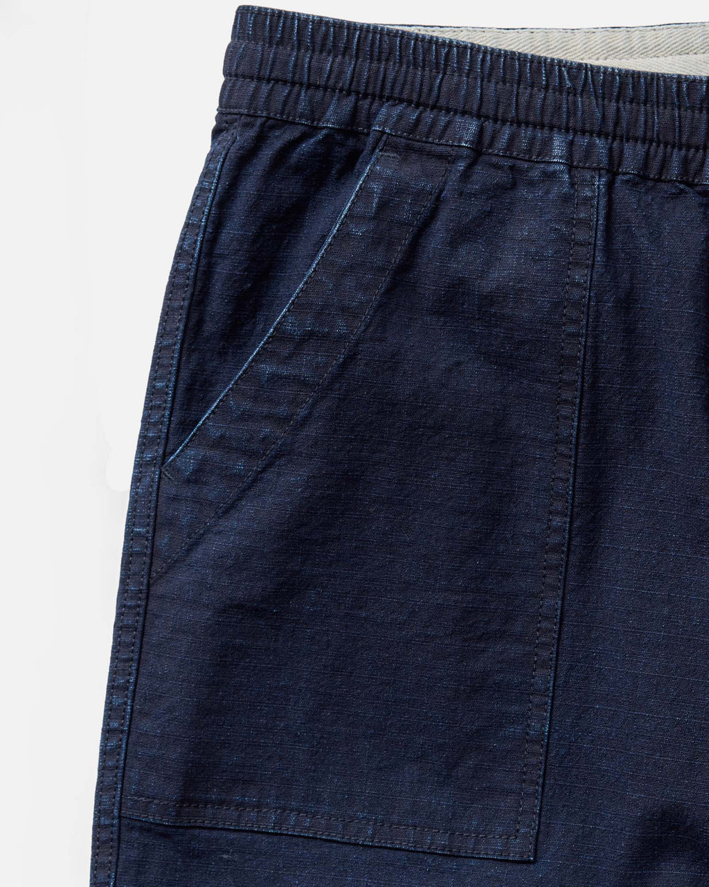The Breakwater Pant in Rinsed Indigo Ripstop