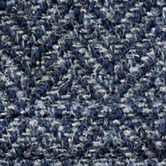 The CPO Overshirt in Indigo Ash Wool Herringbone
