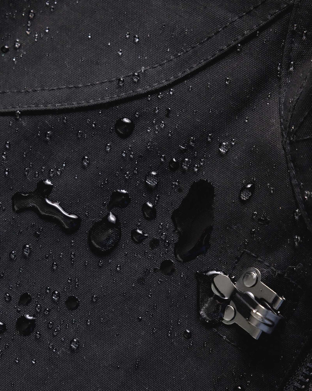 The Cinder Jacket in Coal Dry Wax