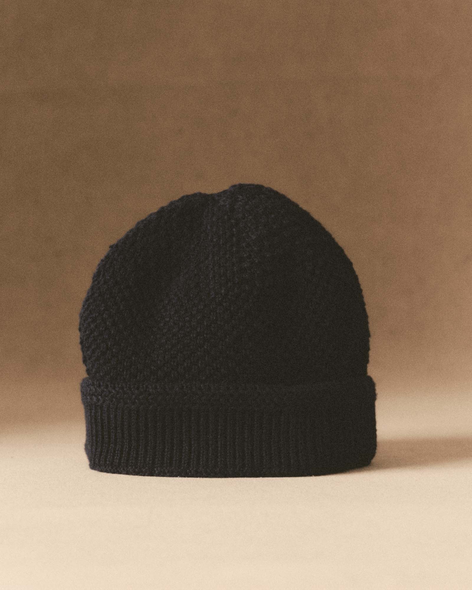 The Crawford Beanie in Navy