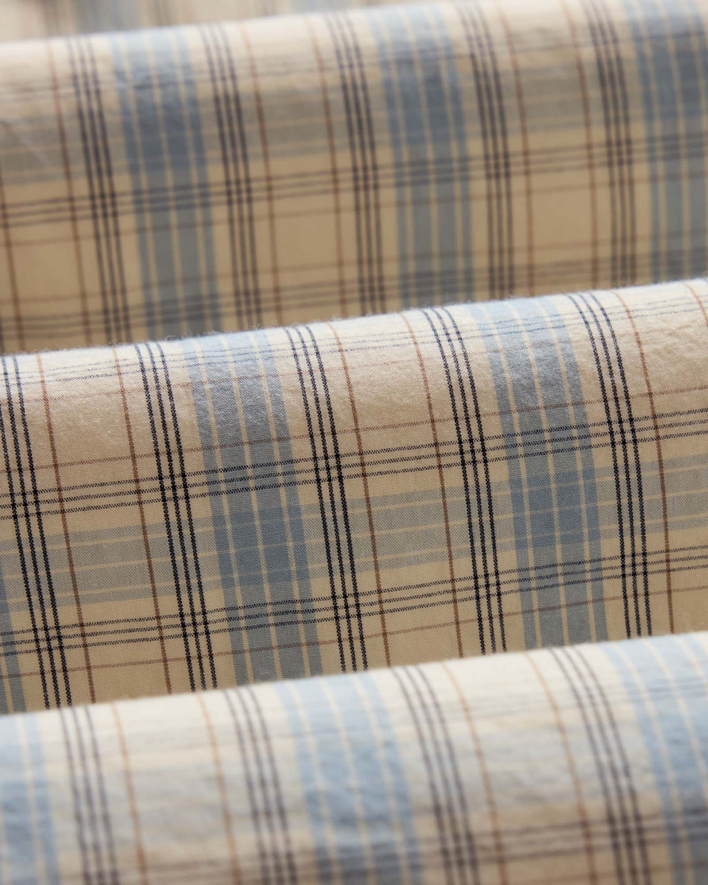 The Logan Popover in Blue Sky Plaid