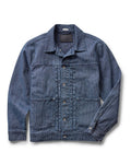 The Ryder Jacket in Japanese Washed Indigo Sashiko