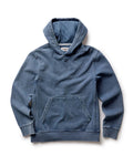 The Sunset Hoodie in Washed Indigo Terry