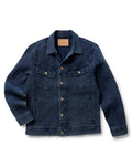 The Long Haul Jacket in Rinsed Indigo Waffle