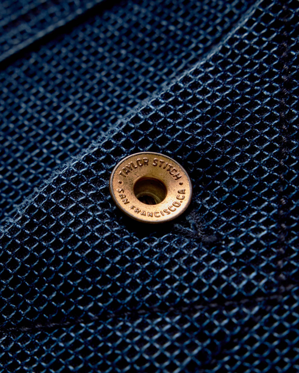 The Long Haul Jacket in Rinsed Indigo Waffle