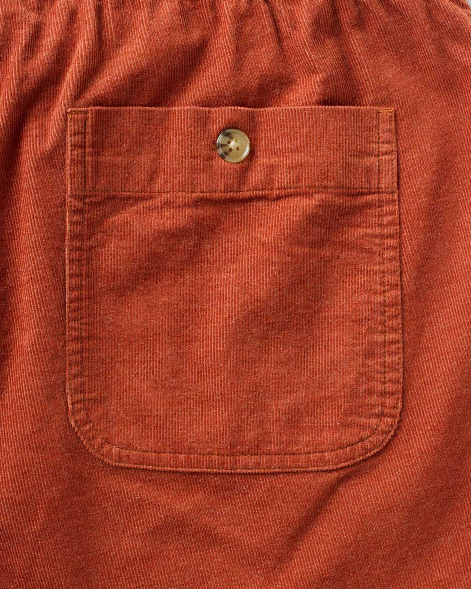 The Apres Short in Heather Chili Pincord