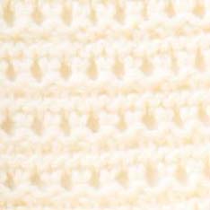 The Monterey Sweater Polo in Vintage White Crochet