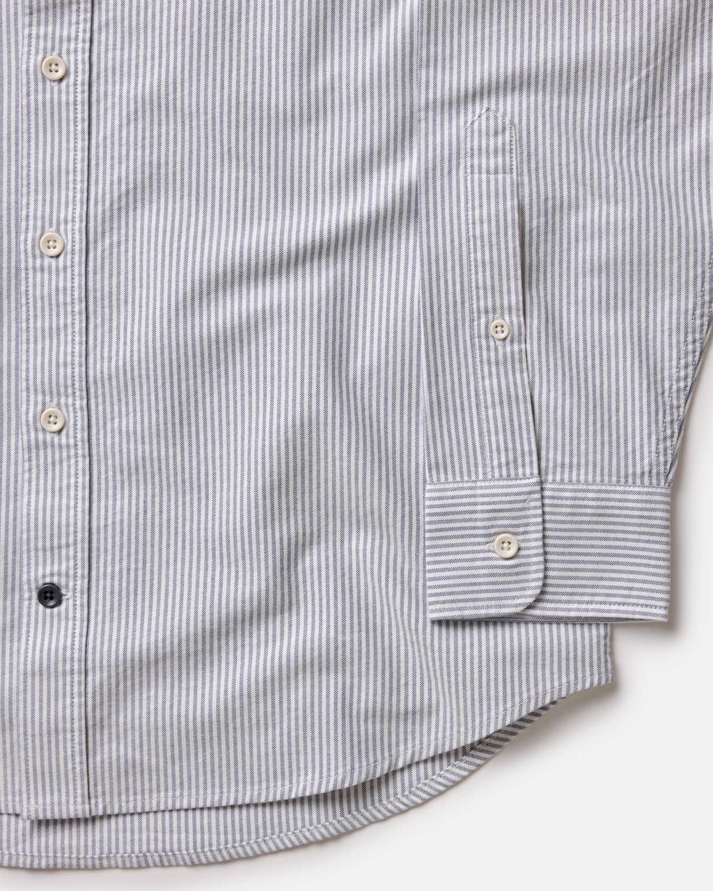 The Jack in Navy University Stripe Everyday Oxford