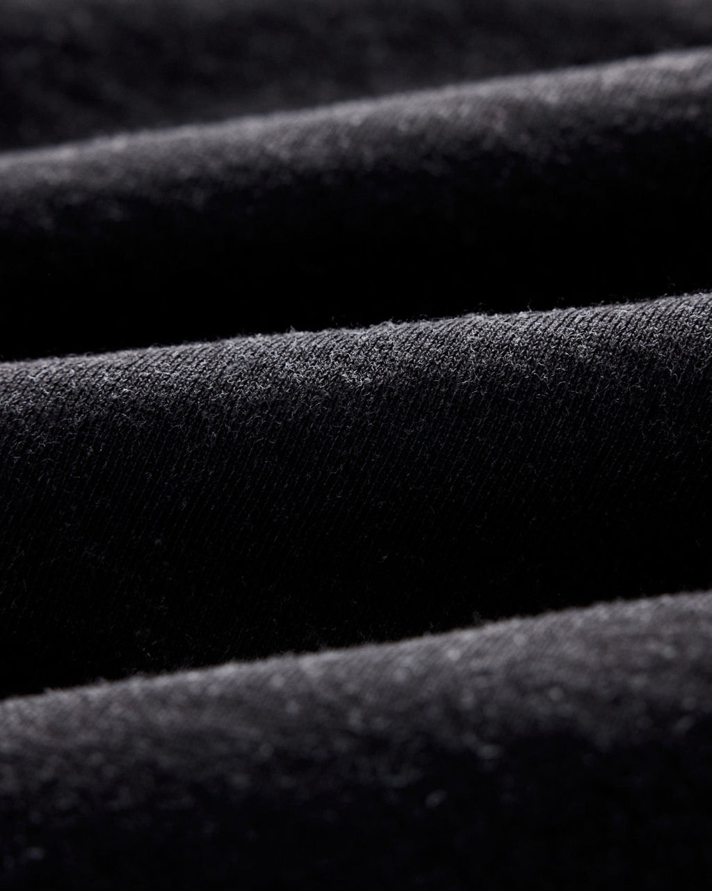 The Sunset Hoodie in Black Indigo Terry