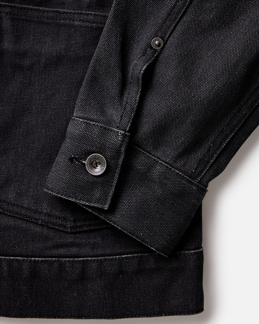 The Ryder Jacket in Coal Chipped Canvas