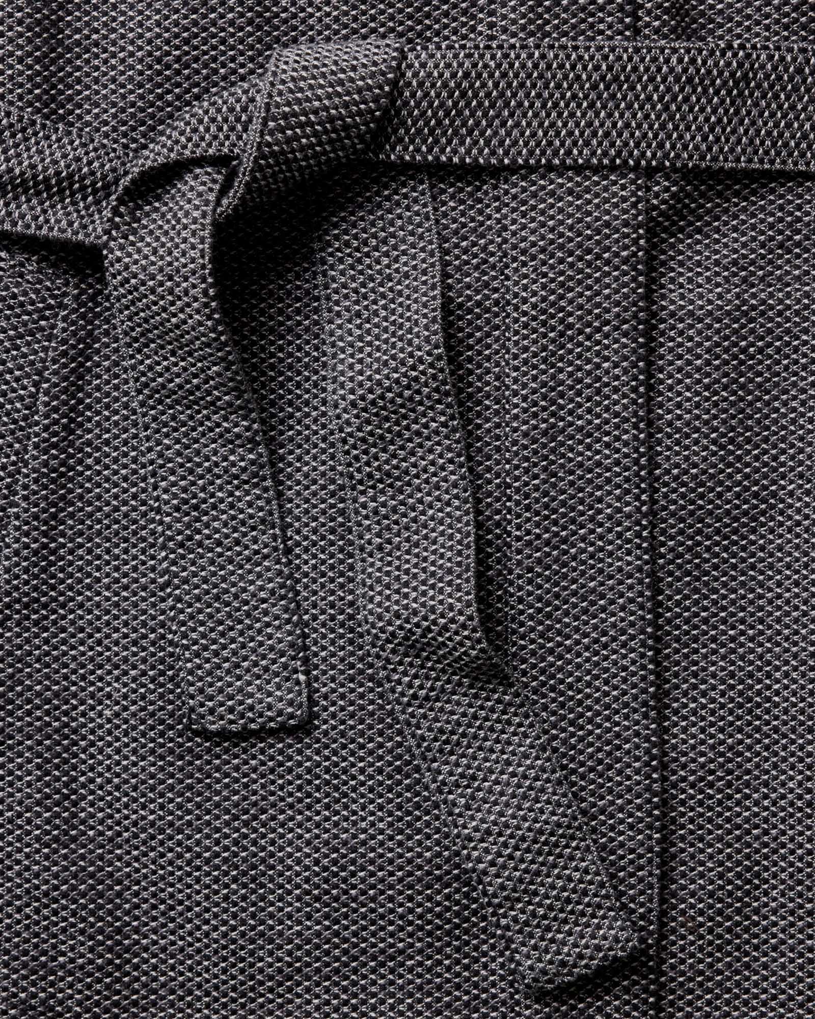 The Apres Robe in Charcoal Sashiko