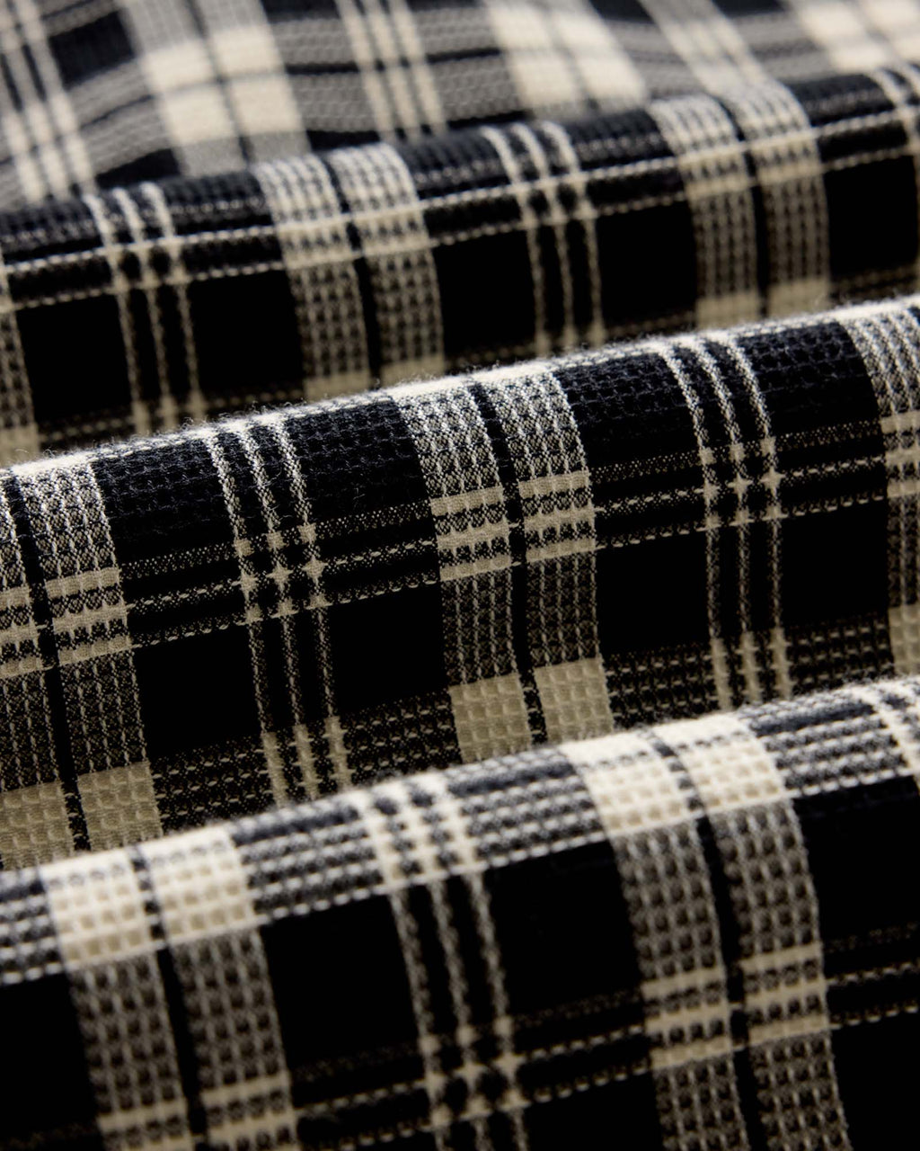 The Jack in Coal Plaid Waffle