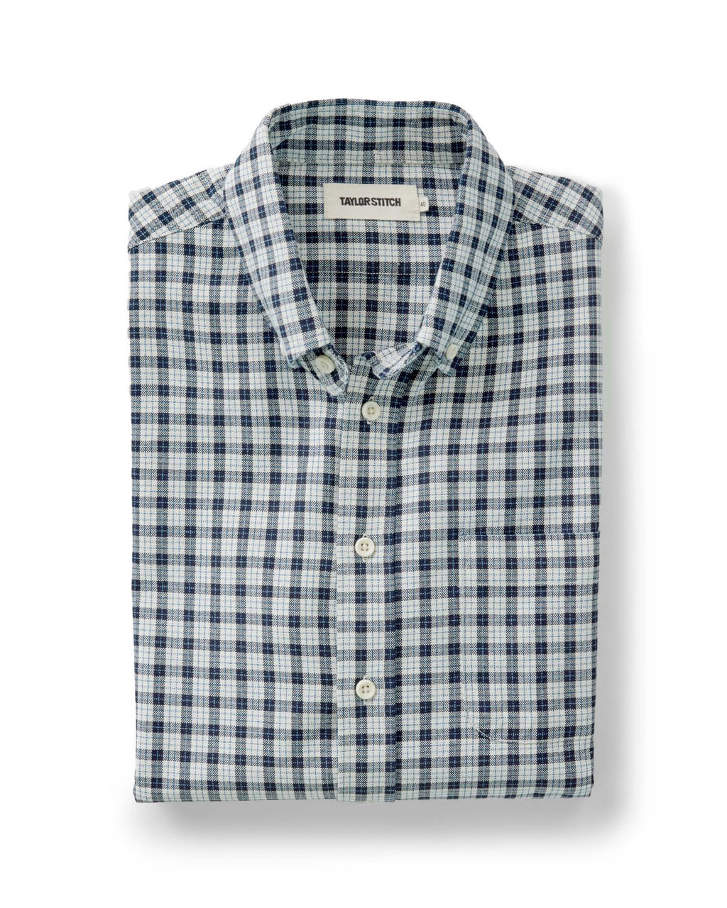 The Jack in Indigo Micro Check Oxford