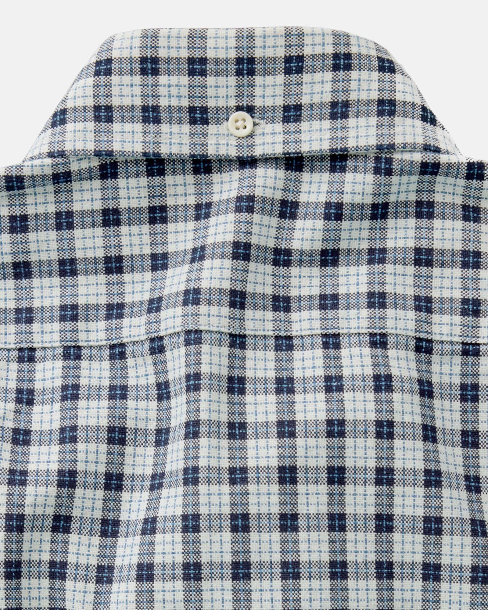 The Jack in Indigo Micro Check Oxford