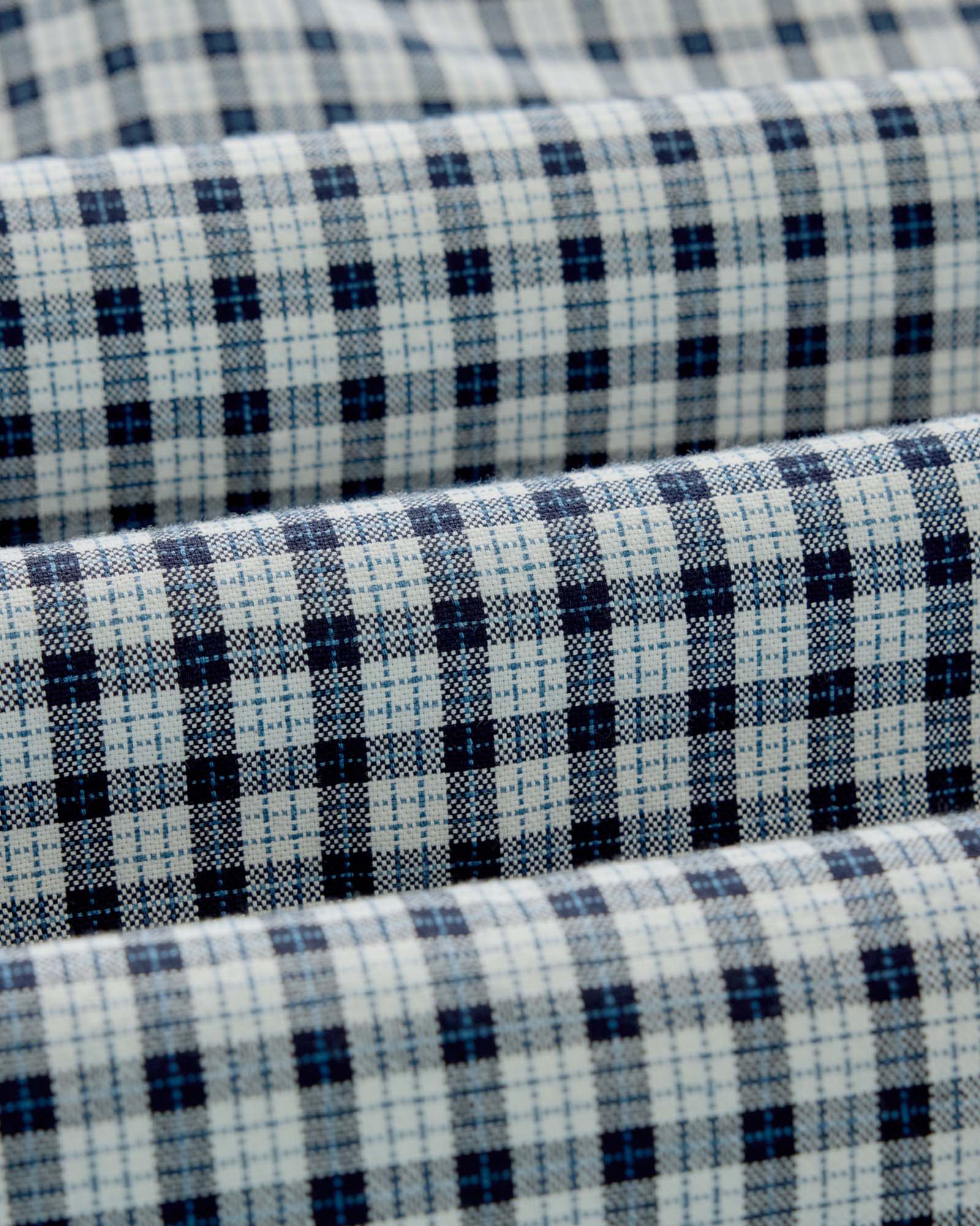 The Jack in Indigo Micro Check Oxford