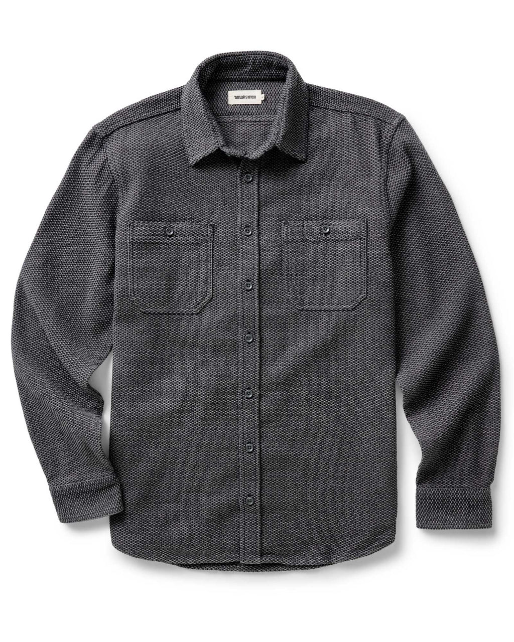 The Utility Shirt in Charcoal Sashiko
